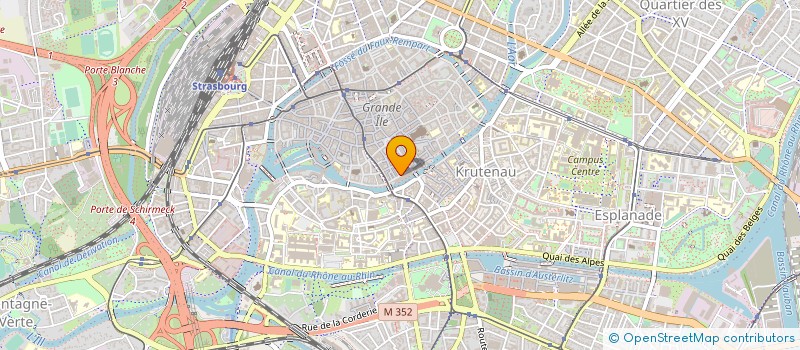 localisation de l'entreprise ARNA à STRASBOURG