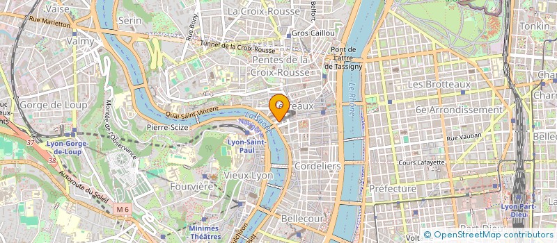 localisation de l'entreprise ARNA à LYON
