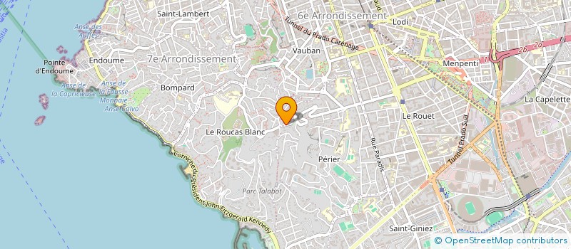 localisation de l'entreprise ARNAL à MARSEILLE
