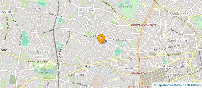 localisation de l'entreprise ARNAL  BORDEAUX