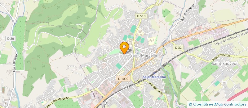 localisation de l'entreprise ARNAL  SAINT-MARCELLIN