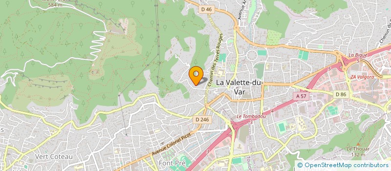 localisation de l'entreprise ARNAL MARINE SERVICES  TOULON