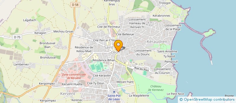 localisation de l'entreprise ARNALDITO  SAINT-POL-DE-LEON