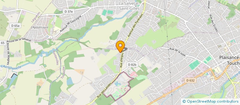 localisation de l'entreprise ARNANTHAUDE PATRIMOINE  PLAISANCE-DU-TOUCH