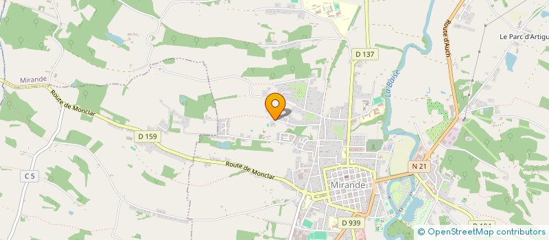 localisation de l'entreprise ARNASA SEKRETUA à MIRANDE