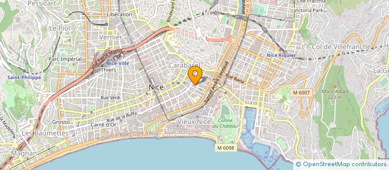 localisation de l'entreprise ARNAUD à NICE