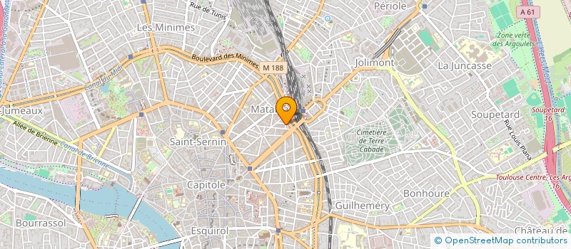 localisation de l'entreprise ARNAUD à TOULOUSE