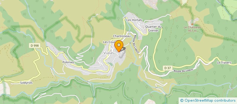 localisation de l'entreprise ARNAUD  VIALAS