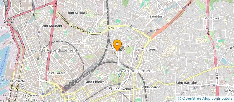 localisation de l'entreprise ARNAUD à MARSEILLE