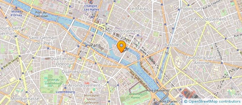 localisation de l'entreprise ARNAUD ALBALAT SAS  PARIS