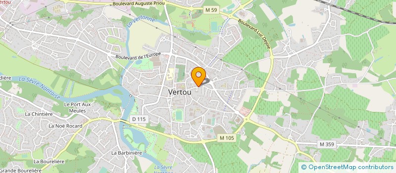 localisation de l'entreprise ARNAUD AUDRAIN, OLIVIER CAPELLE, MARIE DENIS-NOUJAIM, FRANCOIS CERES NOTAIRES ASSOCIES, SOCIETE CIVILE... à VERTOU