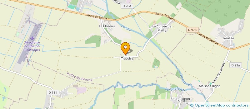 localisation de l'entreprise ARNAUD BAILLOT à BEAUNE