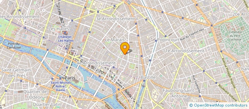 localisation de l'entreprise ARNAUD BANI PRODUCTIONS à PARIS