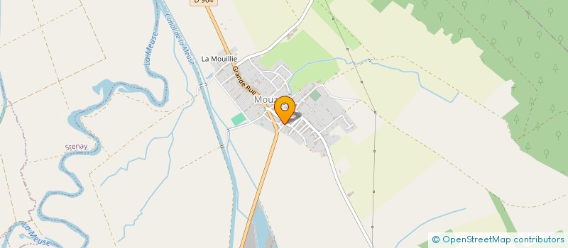localisation de l'entreprise ARNAUD BAUDIER à LUZY-SAINT-MARTIN