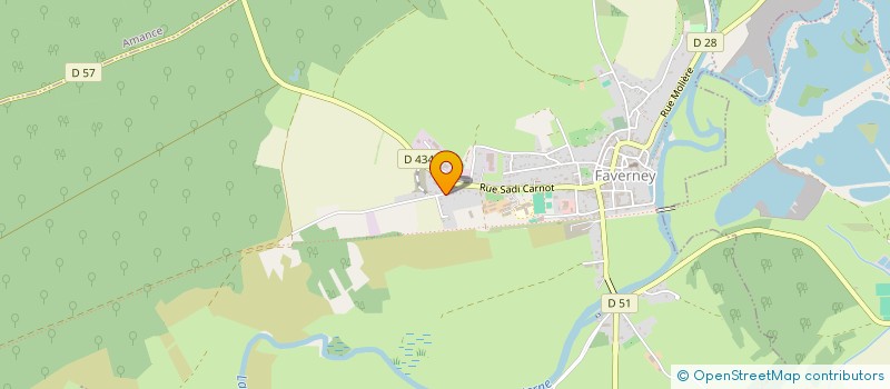 localisation de l'entreprise ARNAUD BRICE COMMUNICATION  PLASNE