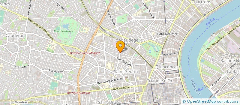 localisation de l'entreprise ARNAUD & CHAMBON à BORDEAUX