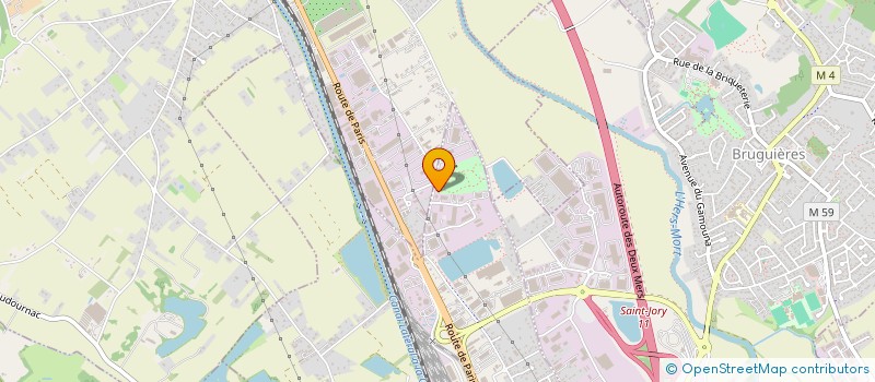 localisation de l'entreprise ARNAUD CORBI GROUP  LESPINASSE