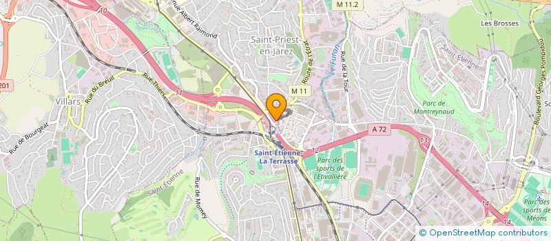 localisation de l'entreprise ARNAUD DUPUIS CUNY  SAINT-PRIEST-EN-JAREZ