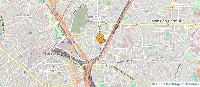 localisation de l'entreprise ARNAUD ELOY SERVICES à LILLE