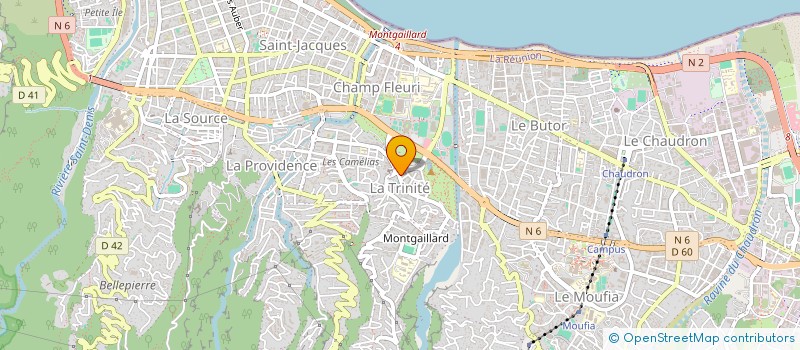 localisation de l'entreprise ARNAUD ENEE ET DIDIER THIANCOURT - ADMINISTRATEURS DE BIENS à SAINT-DENIS
