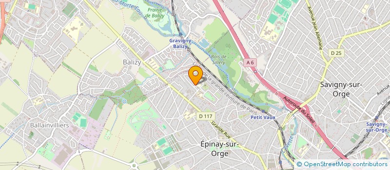 localisation de l'entreprise ARNAUD ET CHRISTIAN ANDRE  EPINAY-SUR-ORGE