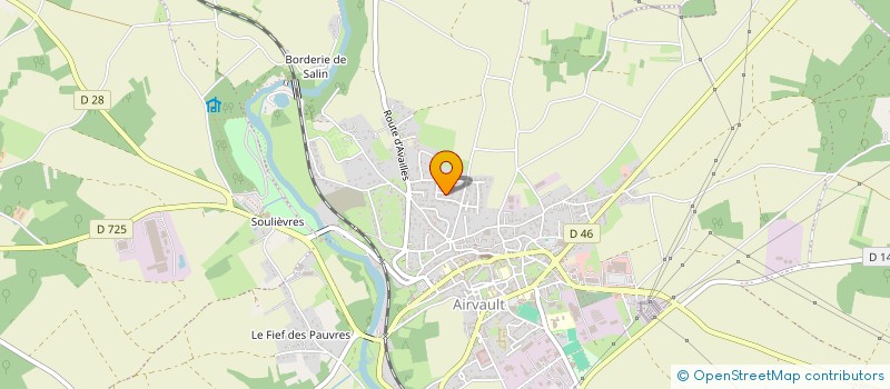 localisation de l'entreprise ARNAUD ET CIE  BOUSSAIS