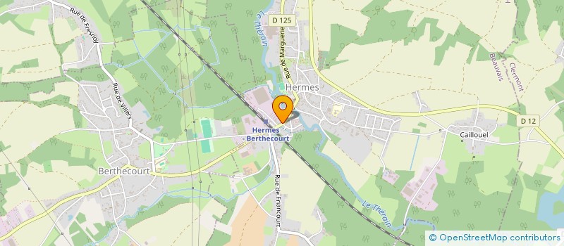 localisation de l'entreprise ARNAUD GNANHOUAN  HERMES