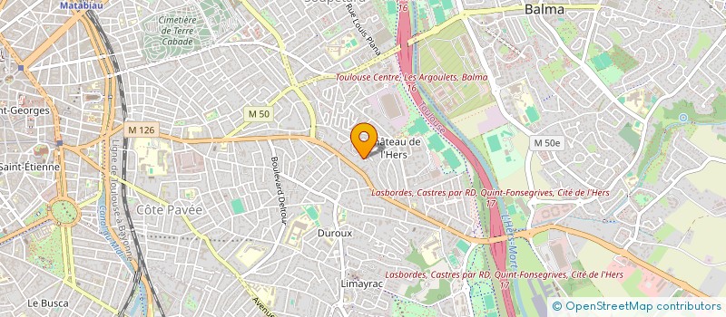 localisation de l'entreprise ARNAUD GUERIN - DAVIES INDIVISION à TOULOUSE