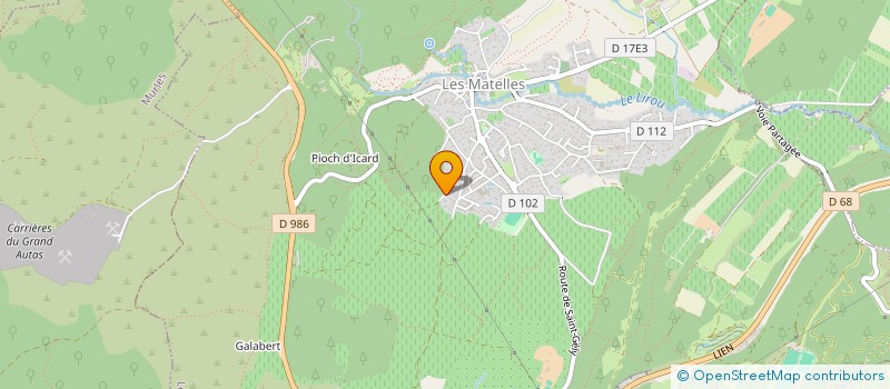 localisation de l'entreprise ARNAUD HASSELIN à LES MATELLES