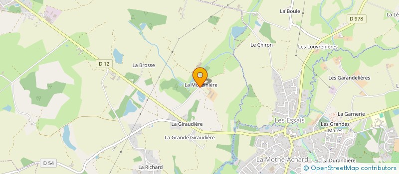 localisation de l'entreprise ARNAUD JEAN-FRANCOIS à SAINT-JULIEN-DES-LANDES