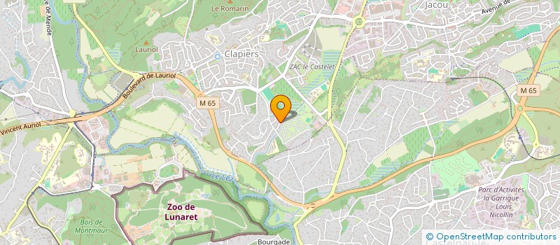 localisation de l'entreprise ARNAUD MAES CONSULTING  CLAPIERS