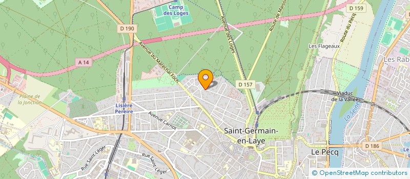 localisation de l'entreprise ARNAUD MONNIER CONSULTING  SAINT-GERMAIN-EN-LAYE