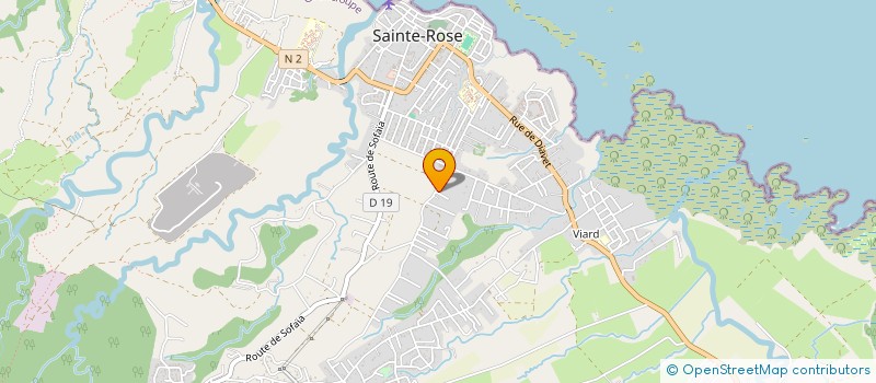 localisation de l'entreprise ARNAUD MYEL à SAINTE-ROSE