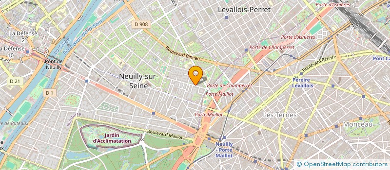 localisation de l'entreprise ARNAUD PEDRON AVOCAT à NEUILLY-SUR-SEINE
