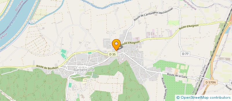 localisation de l'entreprise ARNAUD PERE ET FILS  BARBENTANE