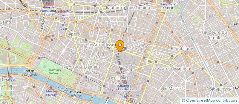 localisation de l'entreprise ARNAUD PUEL ARCHITECTURES  PARIS