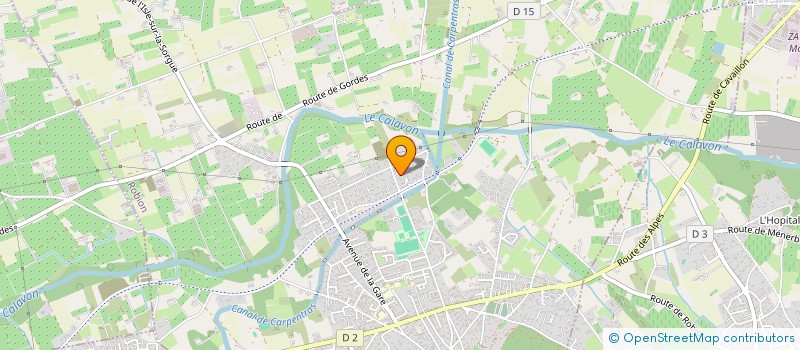 localisation de l'entreprise ARNAUD ROUX  ROBION