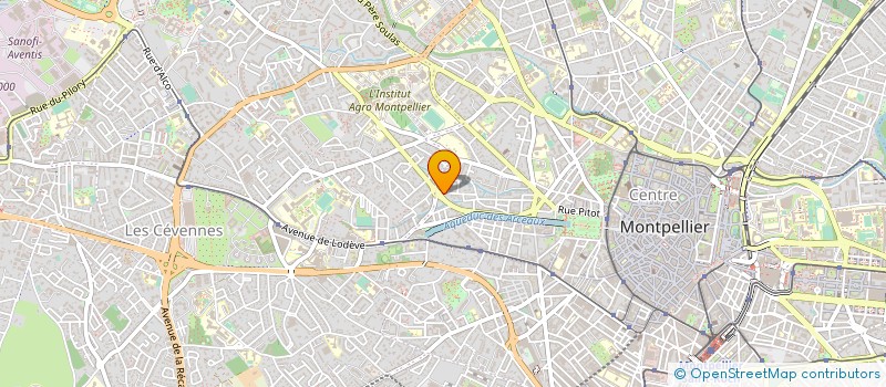 localisation de l'entreprise ARNAUD SAINT CLAIR à MONTPELLIER