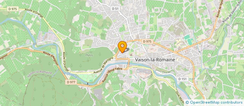 localisation de l'entreprise ARNAUD SERGE ET ARNAUD MARCEL à VAISON-LA-ROMAINE
