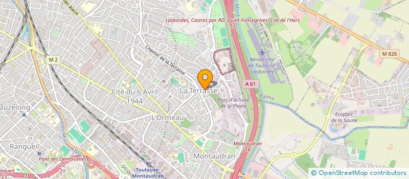 localisation de l'entreprise ARNAUD TRANSPORTS ET COURSES à TOULOUSE