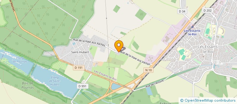 localisation de l'entreprise ARNAUD VTC  LES ESSARTS-LE-ROI