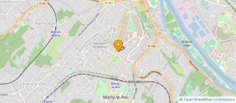 localisation de l'entreprise ARNAUDIN J C ET P ET D ET M à MARLY-LE-ROI