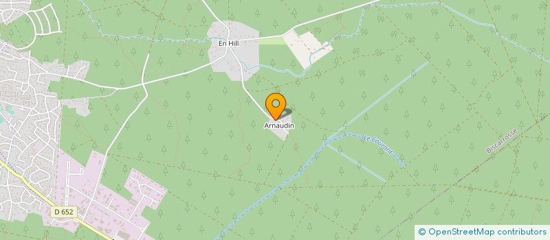localisation de l'entreprise ARNAUDIN PATRIMOINE à BISCARROSSE