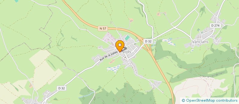 localisation de l'entreprise ARNAUDINE  LES PREMIERS SAPINS