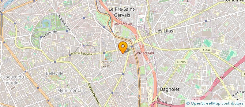 localisation de l'entreprise ARNAUDOVA ELENA ARCHITECTE  PARIS