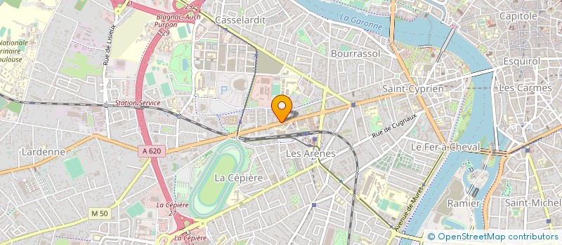 localisation de l'entreprise ARNAULT à TOULOUSE
