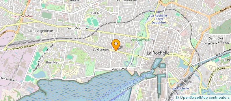 localisation de l'entreprise ARNAULT AUVINET EURL à LA ROCHELLE