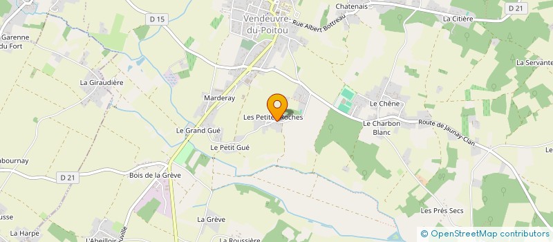 localisation de l'entreprise ARNAULT DIFFUSION à SAINT-MARTIN-LA-PALLU