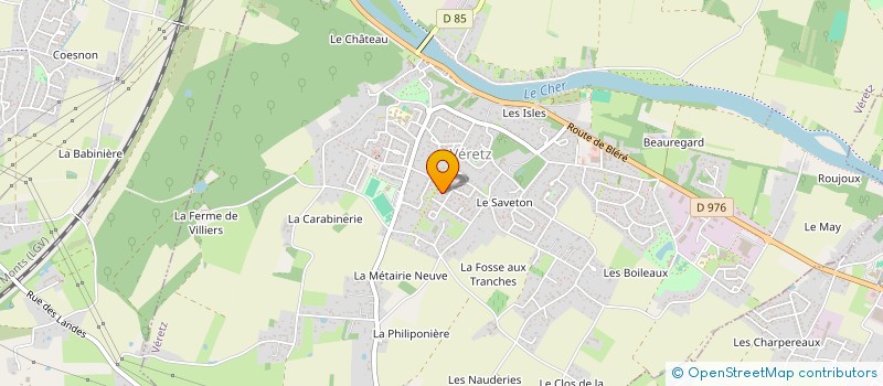 localisation de l'entreprise ARNAULT SANI-CHAUFF  VERETZ