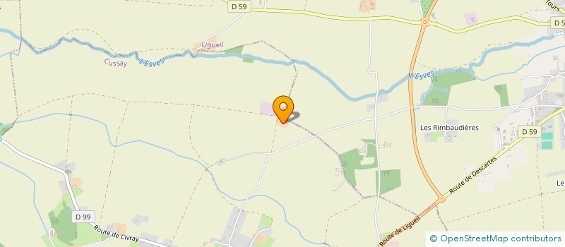 localisation de l'entreprise ARNAULT TRAVAUX PUBLICS ET PRIVES  CUSSAY